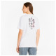 Puma Γυναικεία κοντομάνικη μπλούζα Downtown Relaxed Graphic Tee